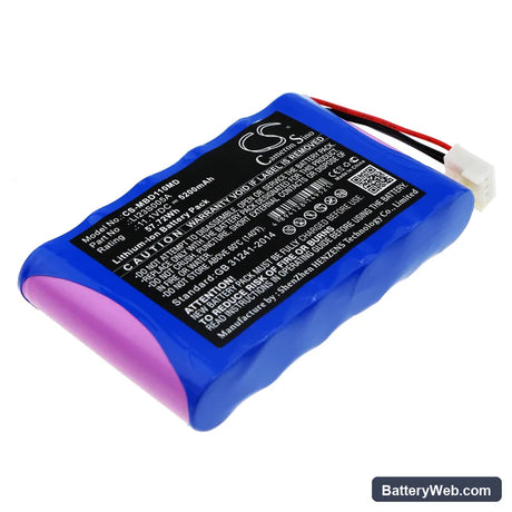Mindray Umec10 Replacement Battery, 11.1V, 5200mAh, Li-ion 1