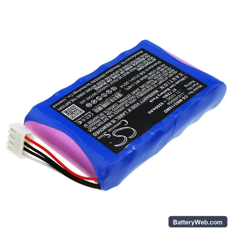Mindray Umec10 Replacement Battery, 11.1V, 5200mAh, Li-ion 2