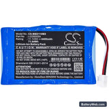 Mindray Umec10 Replacement Battery, 11.1V, 6400mAh, Li-ion 3