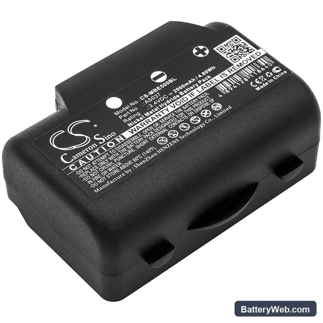 IMET BE5000 Replacement Battery, 2.4V, 2000mAh, Ni-MH 1