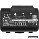 IMET BE5000 Replacement Battery, 2.4V, 2000mAh, Ni-MH 3