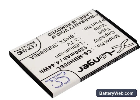 Motorola MB810 Replacement Battery, 3.7V, 1200mAh, Li-ion 2