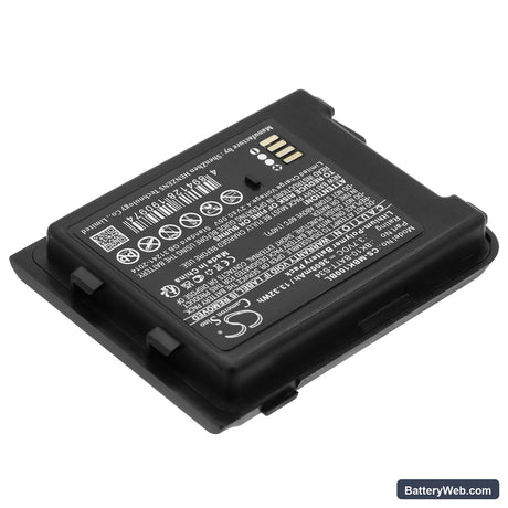 M3 Mobile BK10 Replacement Battery, 3.7V, 3600mAh, Li-Polymer 2