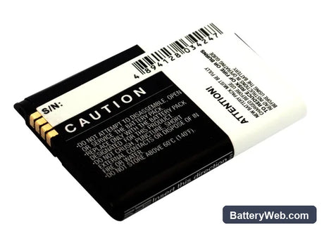 Motorola Backflip Replacement Battery, 3.7V, 1100mAh, Li-ion 3