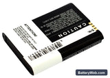 Motorola Backflip Replacement Battery, 3.7V, 1100mAh, Li-ion 4