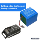 Merl Pointer 3000 ELT Emergency Locator Replacement Battery, 9V, 3840mAh, Alkaline 7