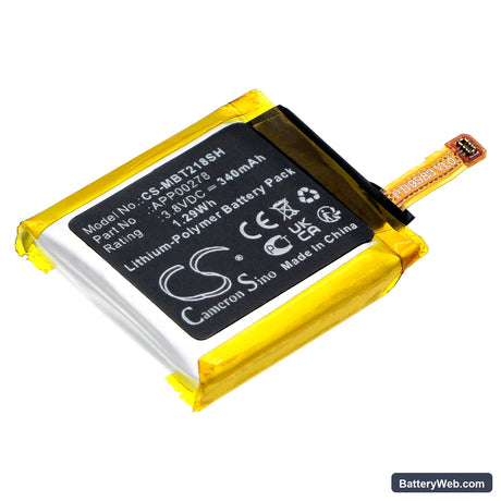 Montblanc SUMMIT S2T18 Replacement Battery, 3.8V, 340mAh, Li-Polymer 1