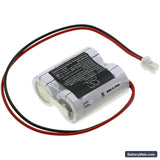 Mitsubishi MR-BAT6V1SET-A Replacement Battery, 6V, 1350mAh, Li-MnO2 2