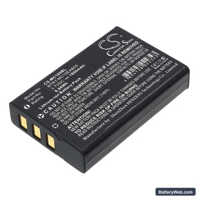 Symbol MC1000 Replacement Battery, 3.7V, 1800mAh, Li-ion 1