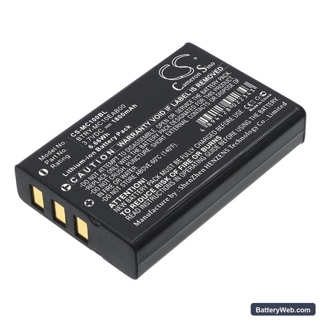 Symbol MC1000 Replacement Battery, 3.7V, 1800mAh, Li-ion 1