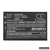 Symbol MC1000 Replacement Battery, 3.7V, 1800mAh, Li-ion 5