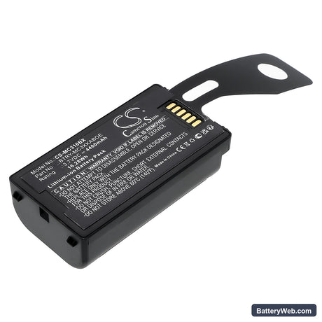Zebra Replacement Battery, 3.7V, 4400mAh, Li-ion 1