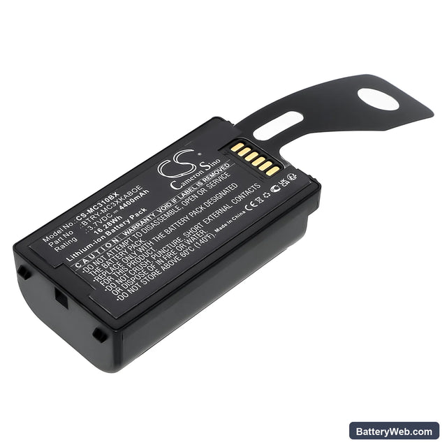 Zebra Replacement Battery, 3.7V, 4400mAh, Li-ion 1