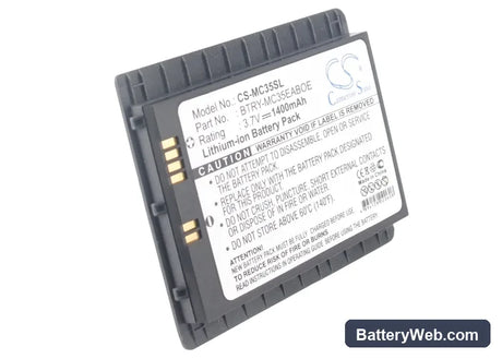 Symbol MC35 Replacement Battery, 3.7V, 1400mAh, Li-ion 5