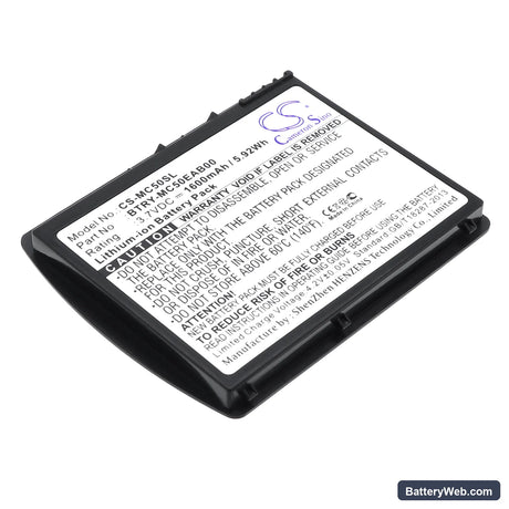Symbol MC50 Replacement Battery, 3.7V, 1600mAh, Li-ion 1