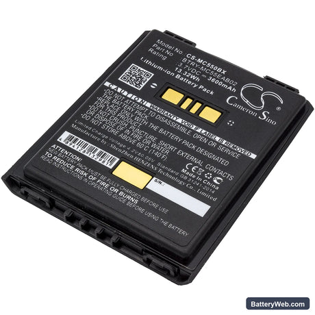 Symbol MC55 Replacement Battery, 3.7V, 3600mAh, Li-ion 1
