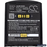 Symbol MC55 Replacement Battery, 3.7V, 3600mAh, Li-ion 3