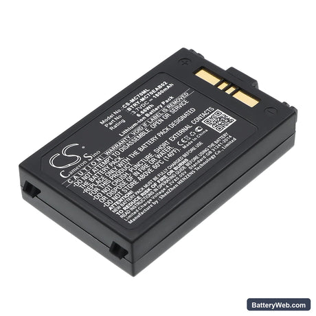 Symbol MC70 Replacement Battery, 3.7V, 1800mAh, Li-ion 1
