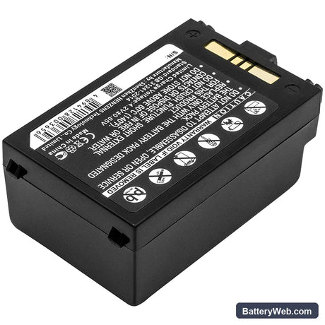 Symbol Replacement Battery, 3.7V, 3800mAh, Li-ion 4