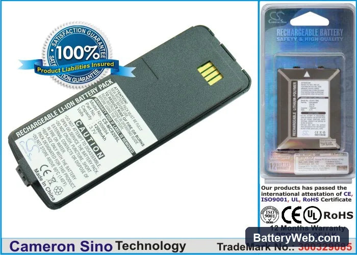Sagem 818 Replacement Battery, 3.7V, 1200mAh, Li-ion 1