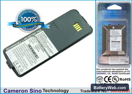 Sagem 818 Replacement Battery, 3.7V, 1200mAh, Li-ion 1