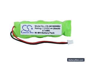 Symbol MC9000 Replacement Battery, 7.2V, 20mAh, Ni-MH 1