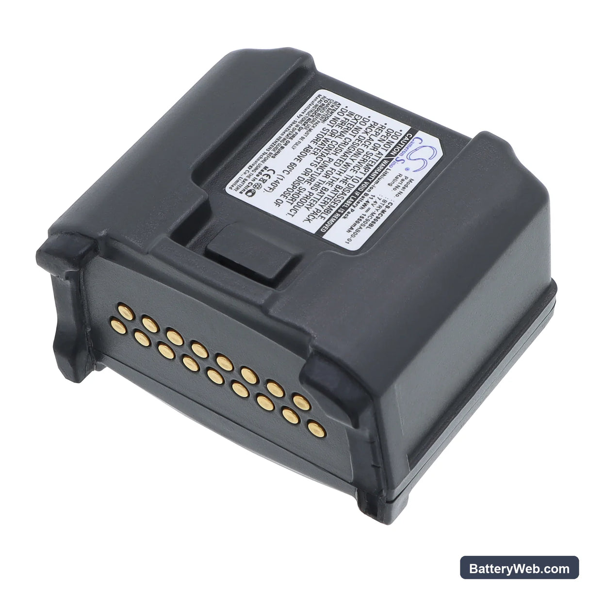 Symbol MC9000 short terminal Replacement Battery, 7.4V, 1550mAh, Li-ion 2