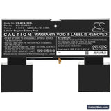 Microsoft Surface A70 Replacement Battery, 7.7V, 6200mAh, Li-Polymer 3