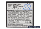 Mobistel Cynus E1 Replacement Battery, 3.7V, 1000mAh, Li-ion 5
