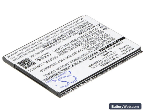 Mobistel Cynus E5 Replacement Battery, 3.8V, 1700mAh, Li-ion 2