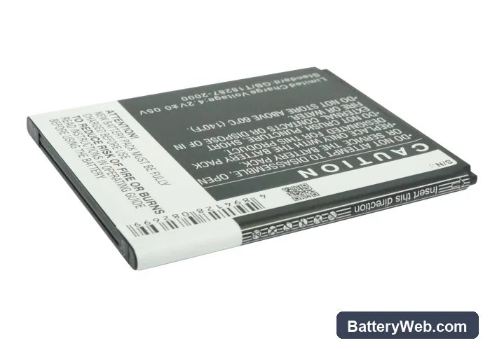 Mobistel Cynus F5 Replacement Battery, 3.7V, 1700mAh, Li-ion 3
