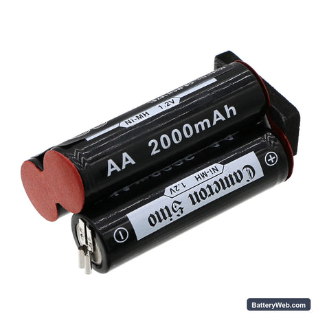 Moser ChromStyle 1871 Replacement Battery, 3.6V, 2000mAh, Ni-MH 2