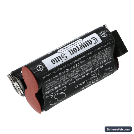 Moser ChromStyle 1871 Replacement Battery, 3.6V, 2000mAh, Ni-MH 4