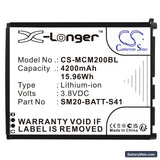 M3 Mobile SM20 Replacement Battery, 3.8V, 4200mAh, Li-ion 3