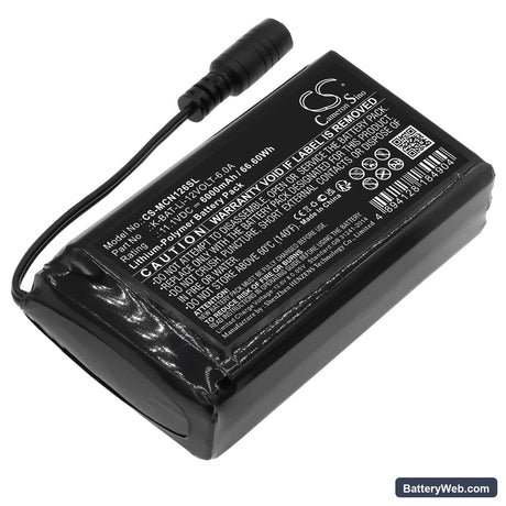 Macna Li-po 12v 6a Replacement Battery, 11.1V, 6000mAh, Li-Polymer 1