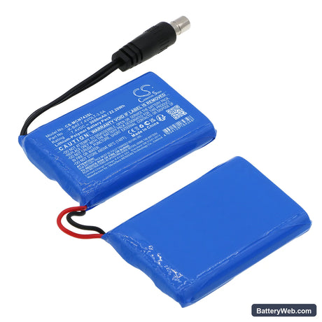 Macna Gloves Replacement Battery, 7.4V, 3000mAh, Li-Polymer 1