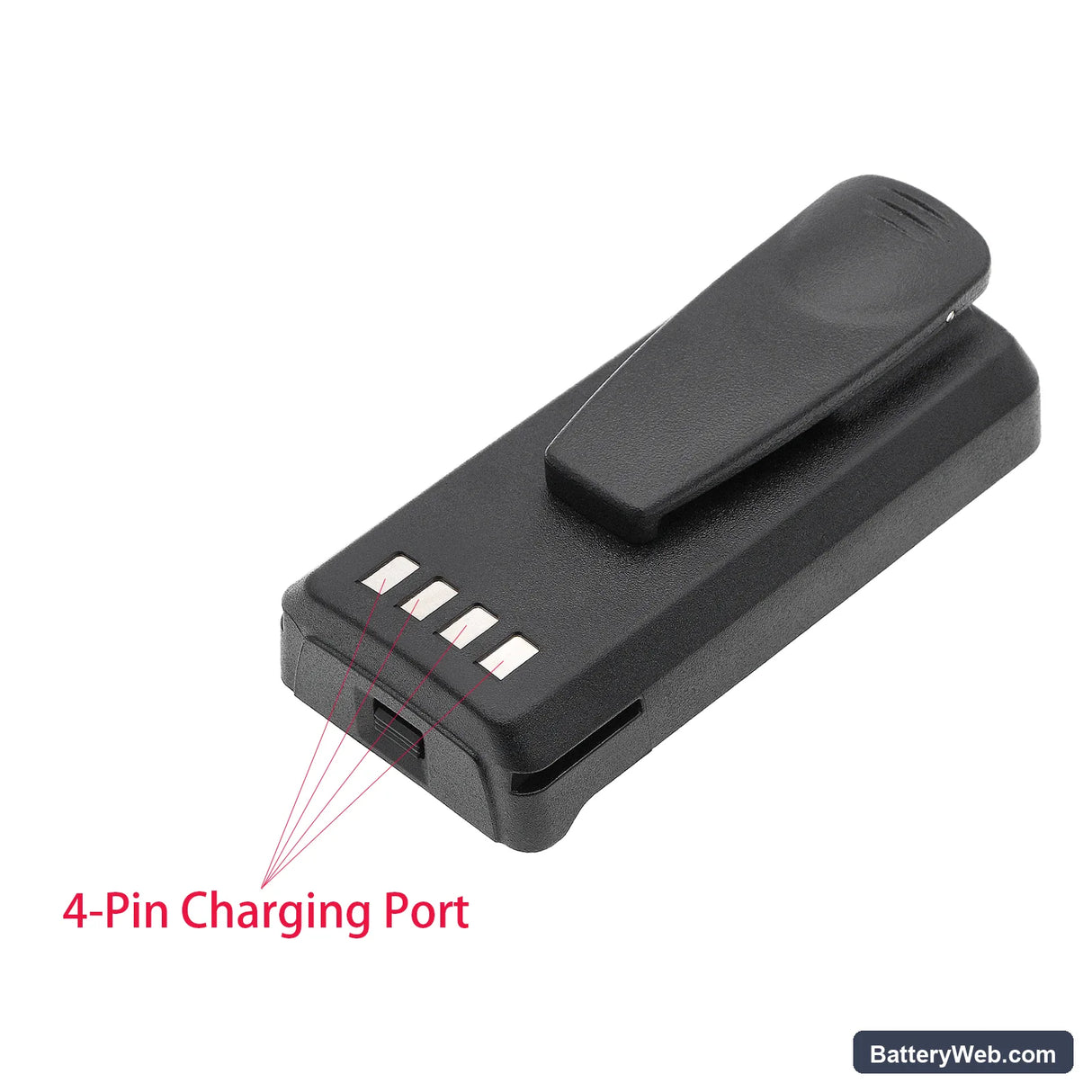 Motorola CP040 Replacement Battery, 7.5V, 2600mAh, Li-ion 6