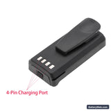 Motorola CP040 Replacement Battery, 7.5V, 2600mAh, Li-ion 6