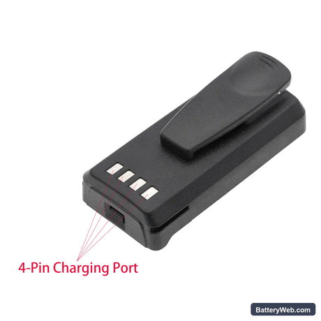 Motorola CP040 Replacement Battery, 7.5V, 2600mAh, Li-ion 6