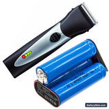Moser Chrom Style Pro 1871 Replacement Battery, 3.2V, 1800mAh, LiFePO4 4