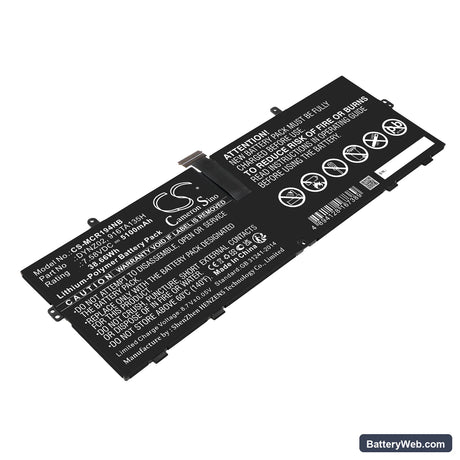 Microsoft Surface Go 1943 Replacement Battery, 7.58V, 5100mAh, Li-Polymer 1