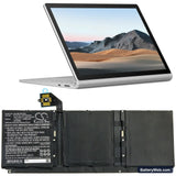 Microsoft Surface Book 3 13 Core i5-1035G7 Replacement Battery, 7.58V, 6000mAh, Li-Polymer 5