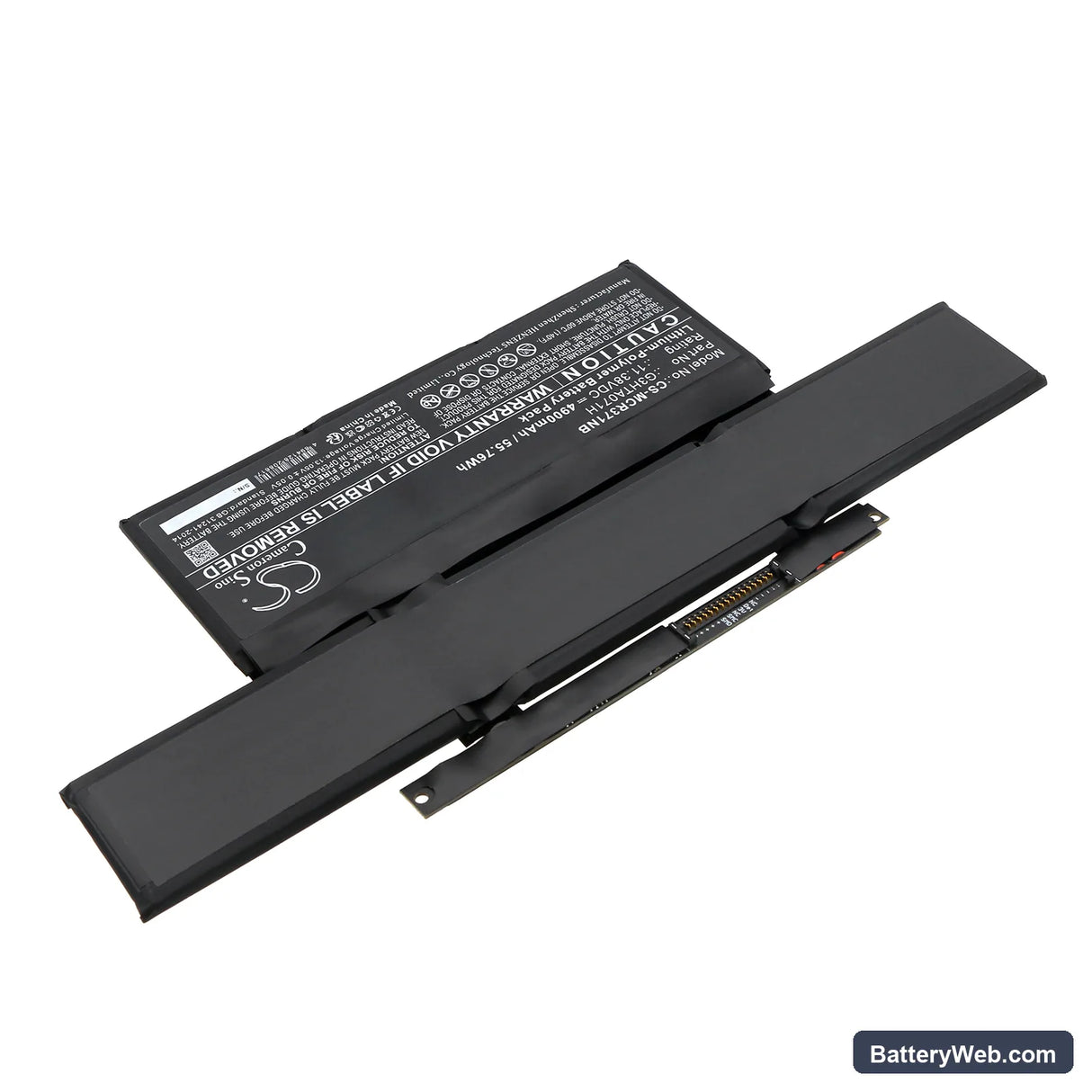 Microsoft Surface Laptop Studio 1964 14.4" Replacement Battery, 11.38V, 4900mAh, Li-Polymer 2