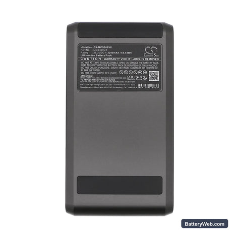 Maircle S3 Replacement Battery, 25.2V, 2200mAh, Li-ion 6