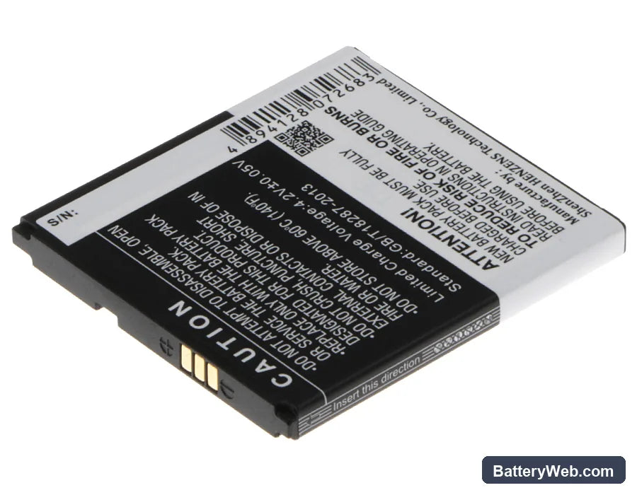 Mobistel Cynus T1 Replacement Battery, 3.7V, 1980mAh, Li-ion 4