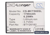 MyPhone A919i Dual Replacement Battery, 3.7V, 1700mAh, Li-ion 5