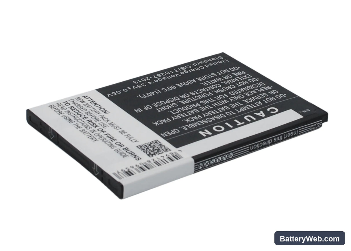 Mobistel Cynus T6 Replacement Battery, 3.8V, 4000mAh, Li-Polymer 5