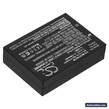 Cobra LI3900 Replacement Battery, 7.4V, 700mAh, Li-ion 2