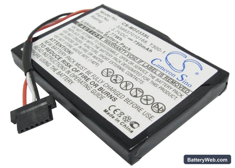 Medion GoPal E4435 Replacement Battery, 3.7V, 750mAh, Li-ion 1