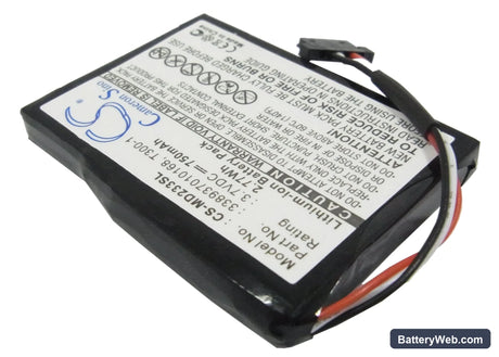 Medion GoPal E4435 Replacement Battery, 3.7V, 750mAh, Li-ion 2